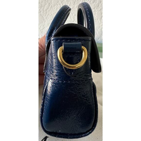 Mulbury | Bayswater brand-engraved leather cross-body bag - Picture 5 of 11